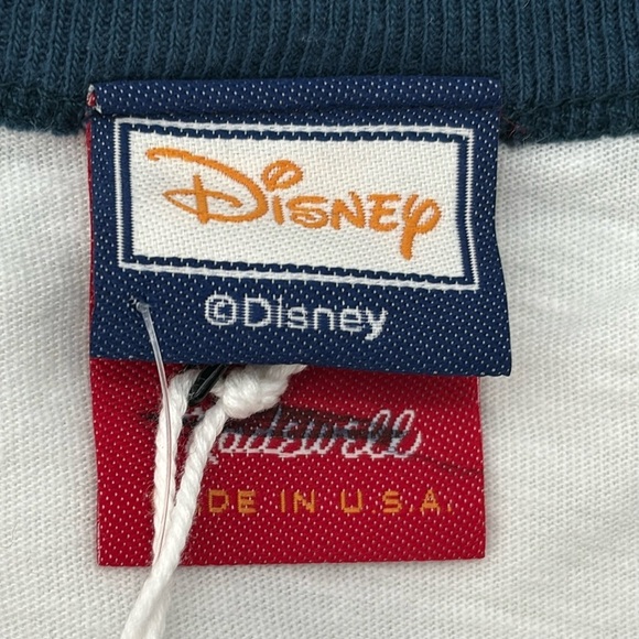 Madewell Disney Donald Duck Graphic Tee in Bright white size Large NN305 - Picture 6 of 13